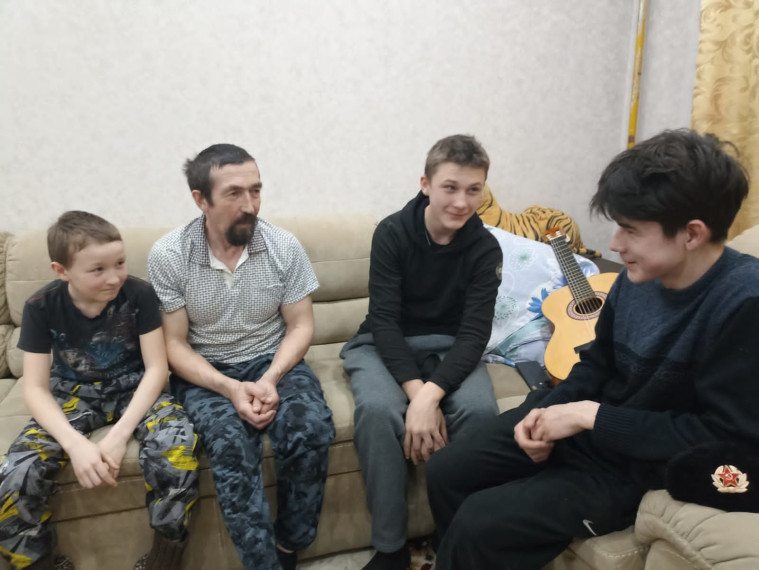 Встреча с участником СВО.